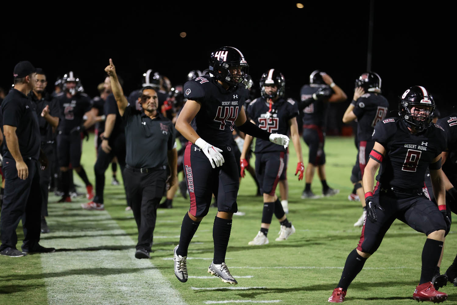 Excitment on the sidelines