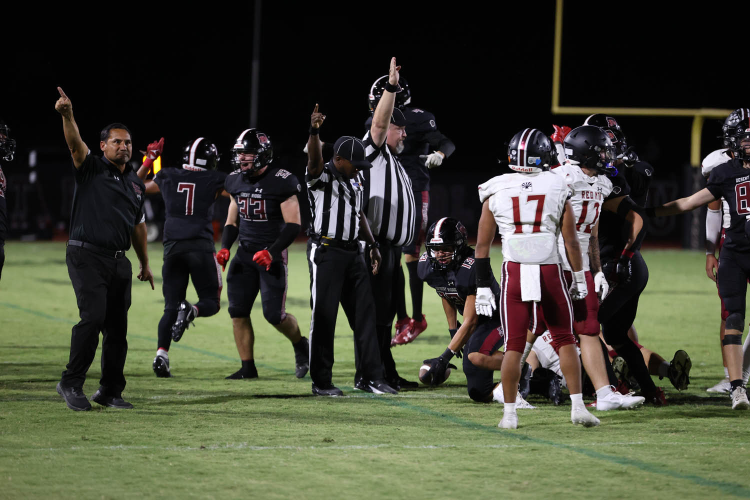 DRHS recovers the onsides kick